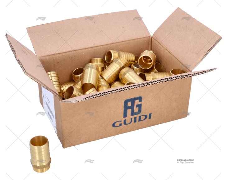 GUIDI BRASS SPIGOT 1"x35mm (40)