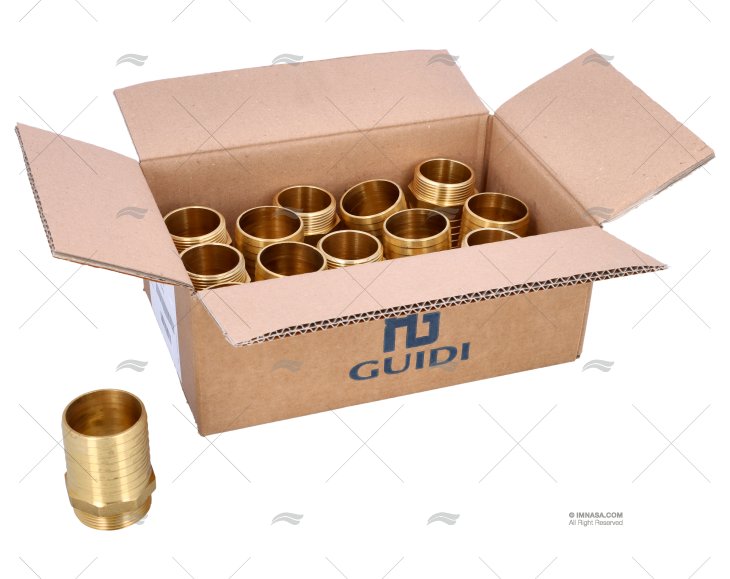 GUIDI BRASS SPIGOT 1"1/2x50mm (15)