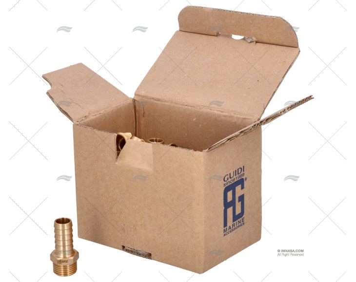 RACCORD TUBE 1/2"x16mm (20) GUIDI