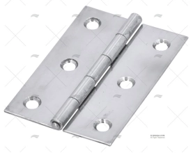 CERNIERA INOX 75x50mm