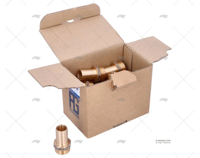 RACCORDO BRONZO 3/4"x20mm GUIDI (20)