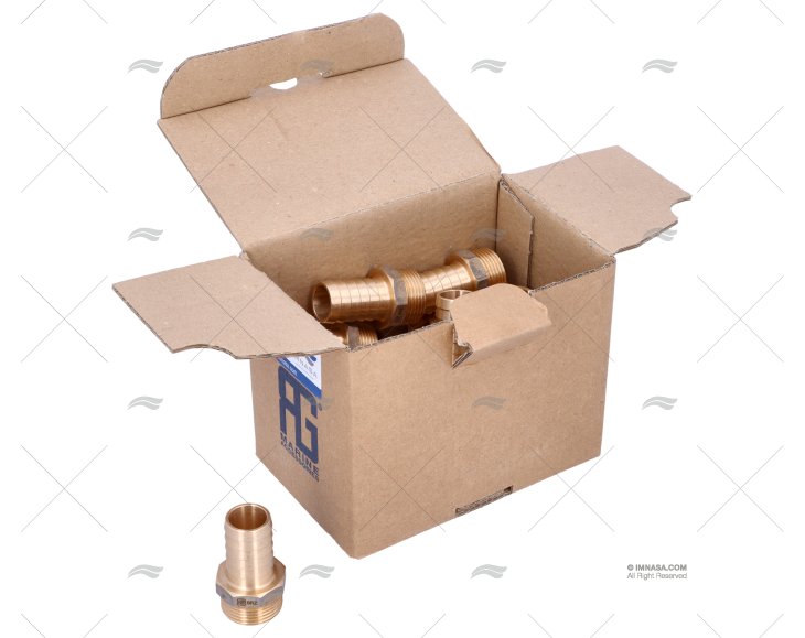 RACCORDO BRONZO 3/4"x20mm GUIDI (20)