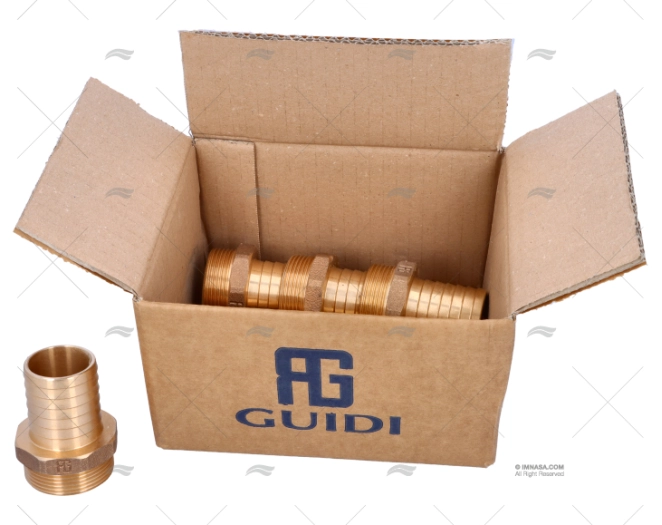 DERIVAÇÃO BRONZE 1"1/2x38mm GUIDI (6)