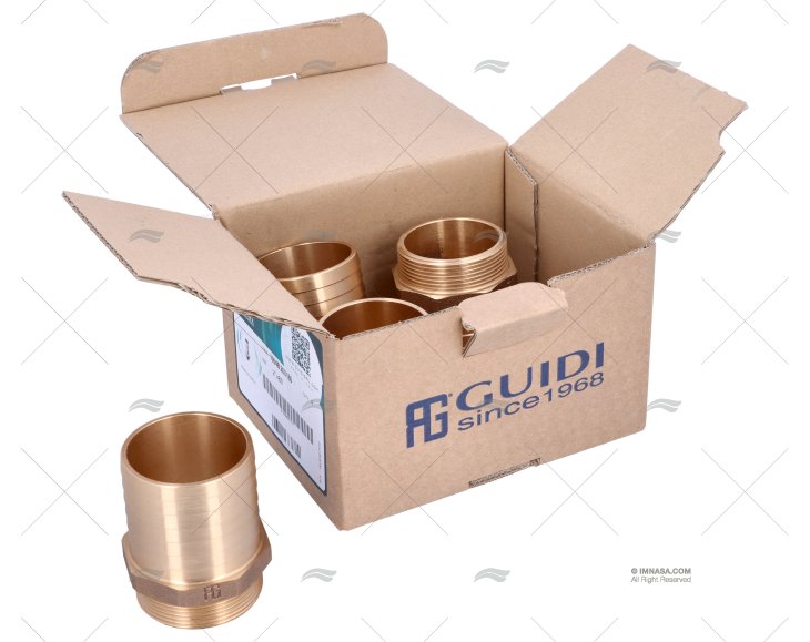 RACCORDO BRONZO 2"x60mm GUIDI (4)