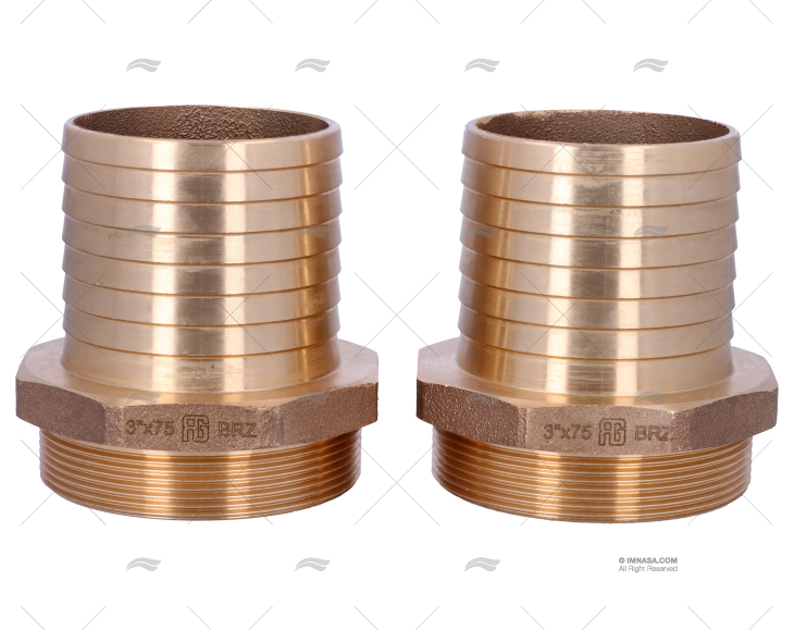 DERIVAÇÃO BRONZE 3"x75mm (2) GUIDI