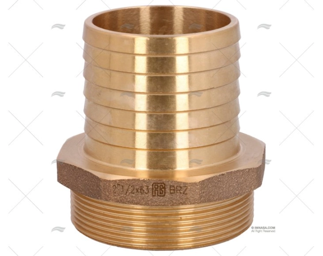 RACCORDO BRONZO 2"1/2x63mm GUIDI