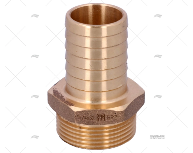 RACCORDO BRONZO 1"1/4x32mm GUIDI