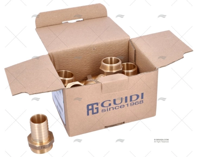 ENTRONQUE BRONCE 1"1/4x32mm GUIDI (12)