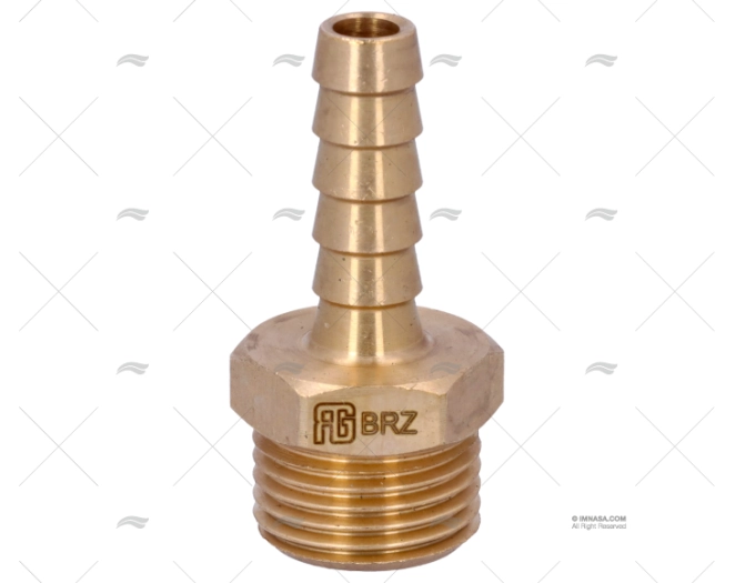 DERIVAÇÃO BRONZE 1/2"x10mm GUIDI