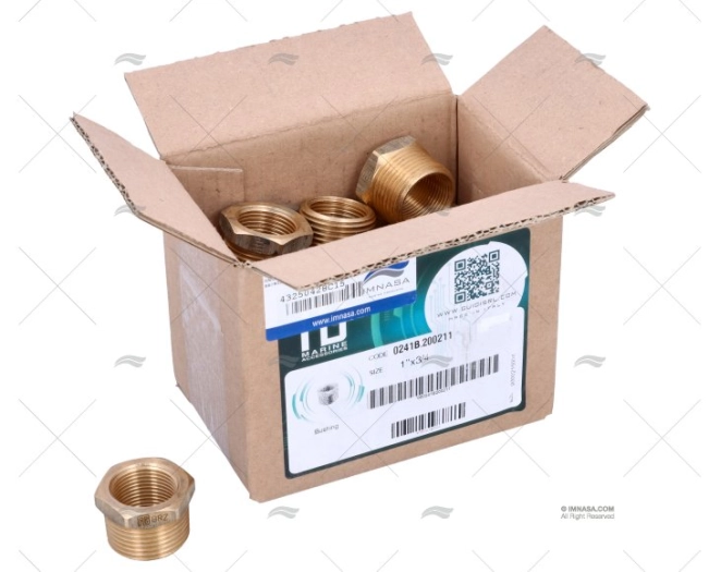 RIDUZIONE BRONZO M-F 1"-3/4" GUIDI (15)
