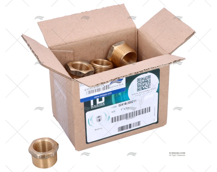 RIDUZIONE BRONZO M-F 1"-3/4" GUIDI (15)