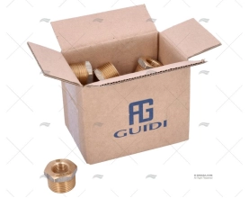 REDUÇAO BRONZE M-H 1"-1/2" GUIDI (15) GUIDI