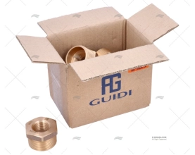 RIDUZIONE BRONZO M/F 1\"1/4-3/4\" GUIDI (1