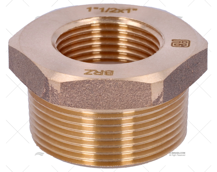 REDUÇÃO BRONZE M-H 1"1/2 - 1" GUIDI