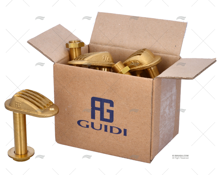 CONCHA TOMADA AGUA 3/8" GUIDI (8)