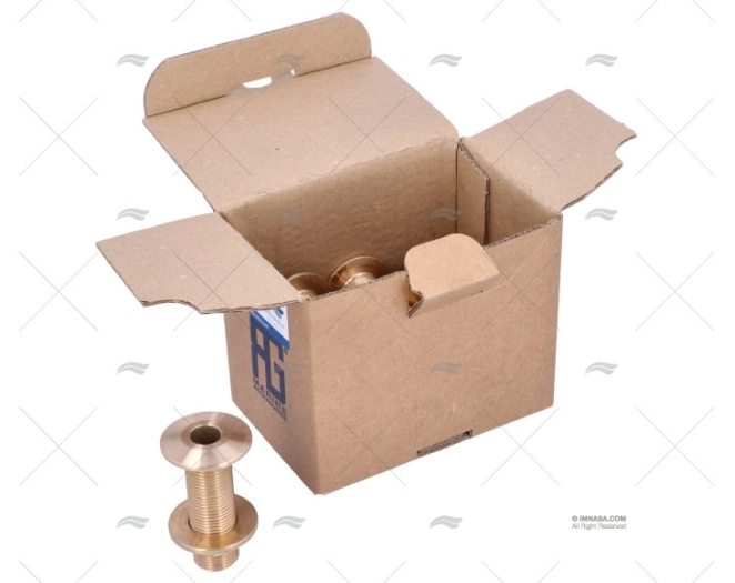 PASSACASCO BRONZE SEGURANÇA 1/2" GUIDI (8