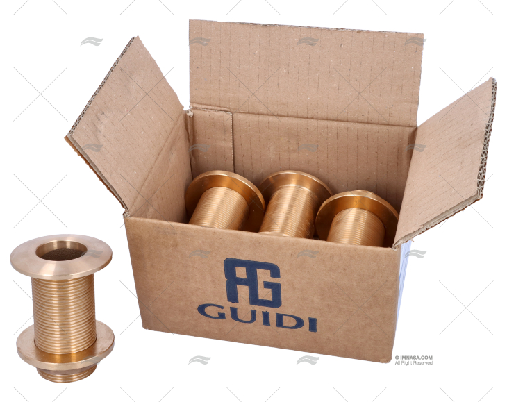 PASSASCAFO BRONZO SICUREZZA 1"1/4 GUIDI (
