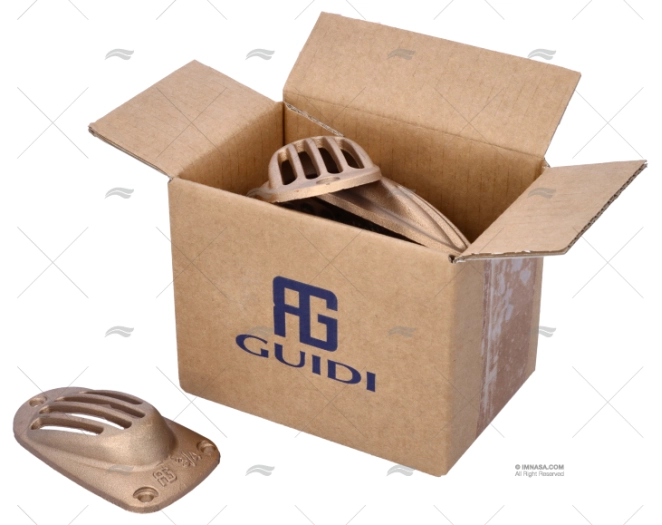 CONCHA TOMADA ÁGUA BRONZE SEGURANÇA 3/4"GU GUIDI