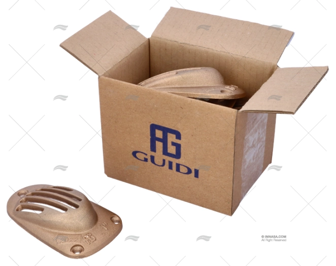 CONCHIGLIA PRESA ACQUA BRONZO SICUREZZA 1"GUI. GUIDI