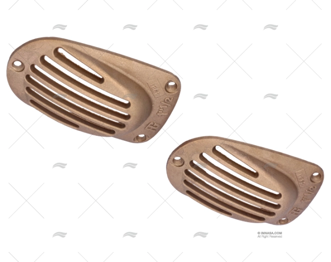 CONCHA TOMADA ÁGUA BRONZE SEGURANÇA 1"1/2 GUIDI