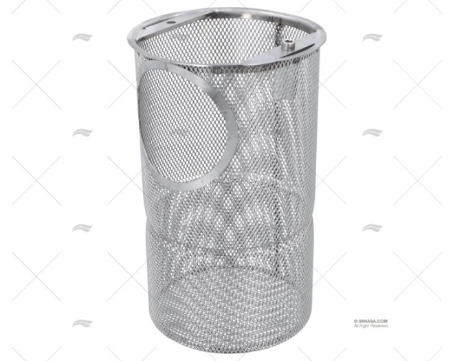 CESTO INOX PER FILTRO 1281 DN80  + ZINCATO GUIDI