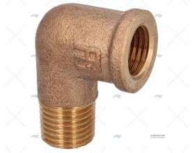 COTOVELO BRONZE M-F 90º 1/4" GUIDI