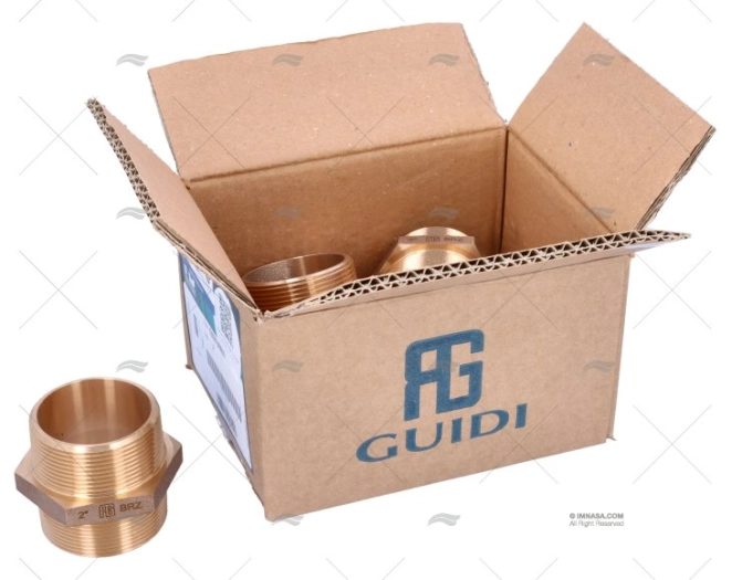 CONEXÇO BRONCE M-M 2" GUIDI (4)