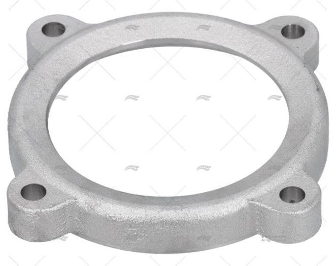 NICKEL PLATED BRONZE RING D.123 1" GUIDI