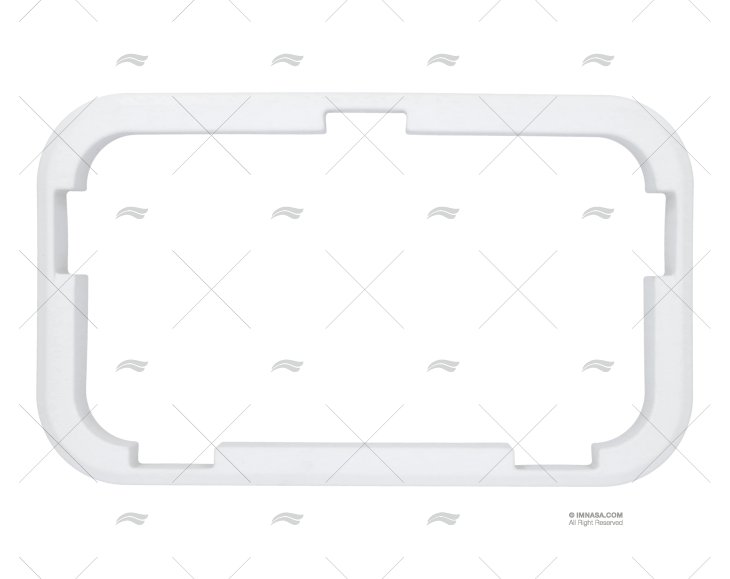 MOLDURA PLÁSTICA ST5 COR BRANCA LEWMAR
