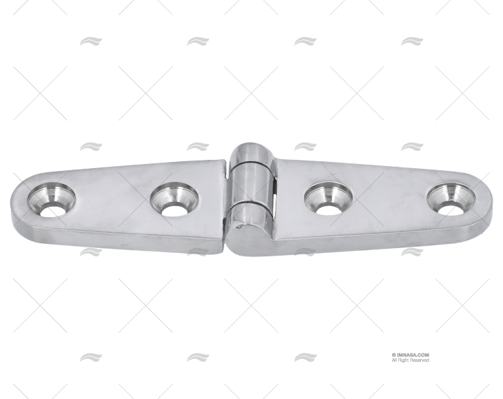 HINGE STAINLESS STEEL 102x25x5mm