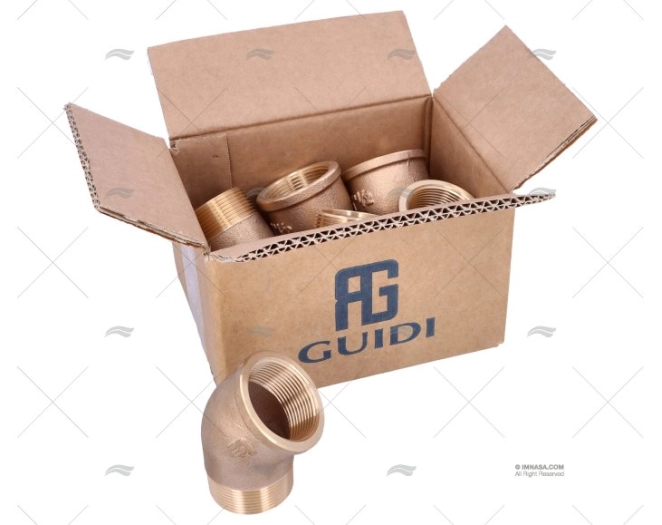 GOMITO BRONZO M-H 45º 1"1/2 GUIDI (6)