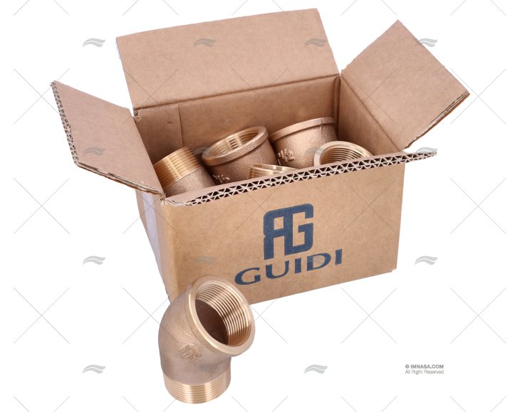 GOMITO BRONZO M-H 45º 1"1/2 GUIDI (6)