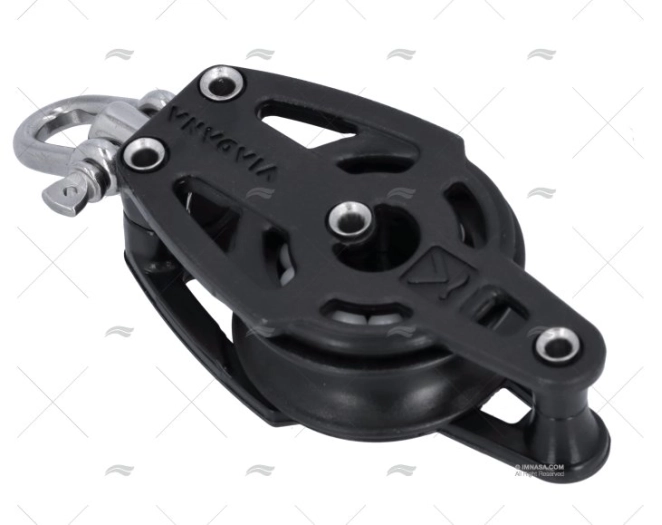 POULIE SIMPLE A/RINGOT 10mm VIADANA