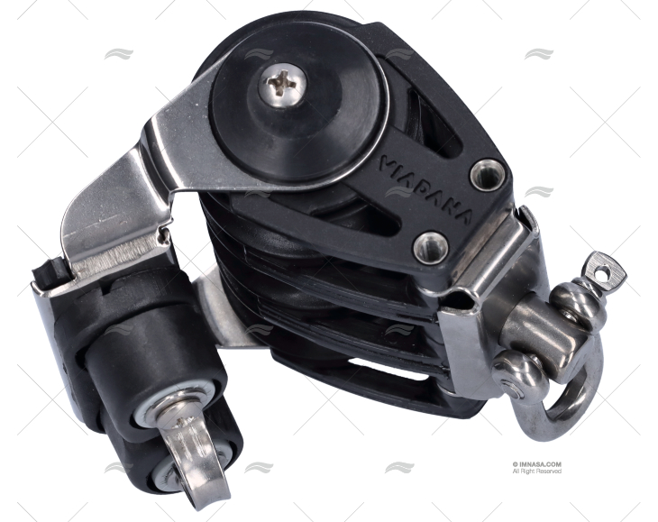 TRIPLE BLOCK 10mm W/CAM CLEAT VIADANA