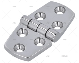 CERNIERA 76x38mm FUSIONE INOX
