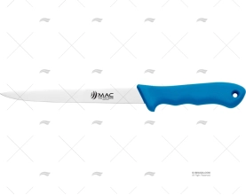 COLTELLO DA PESCA R CON FODERO BLU 31.5-H18cm MAC COLTELLERIE