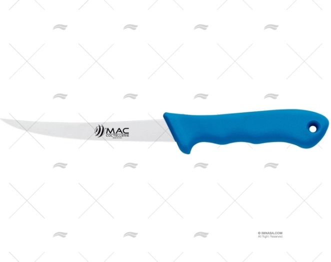 COLTELLO DA PESCA C C/FOD BLU 27.5-H15cm MAC COLTELLERIE