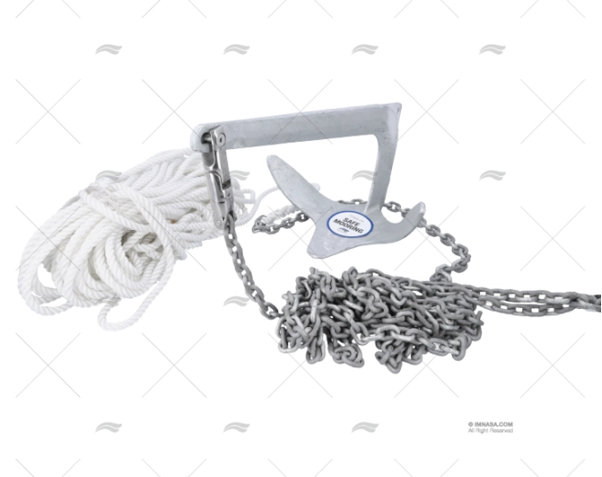 KIT FUNDEIO TRIDENT 5Kg CORRENTE+CABO IMNASA