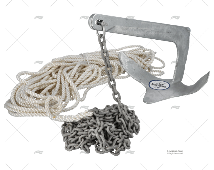 KIT FUNDEIO TRIDENT 7,5Kg CORRENTE+CABO IMNASA