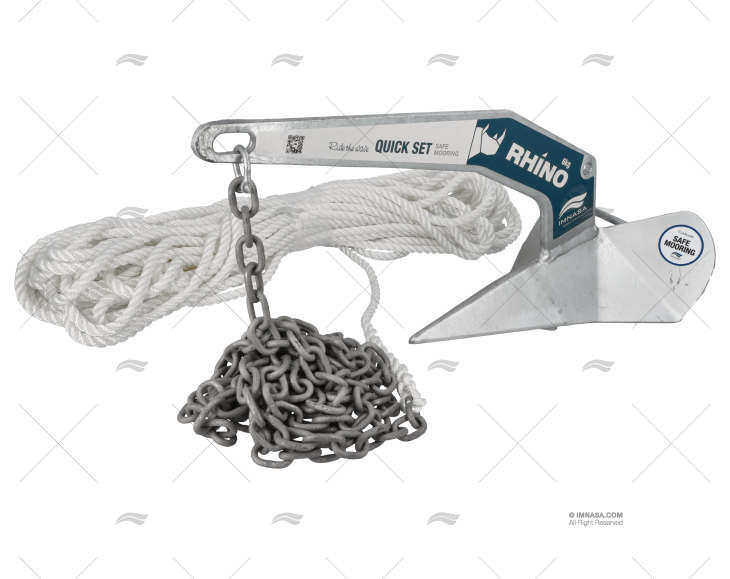KIT FUNDEIO RHINO 6Kg CORRENTE+CABO IMNASA