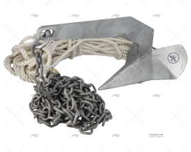 KIT ANCORAGGIO RHINO 10Kg CATENA+CIMA IMNASA