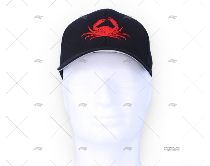 GORRA NEGRA CANGREJO S-M