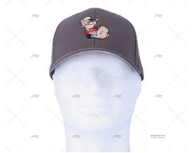 GREY CAP POPEYE S-M