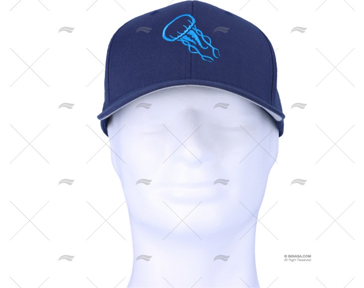 CAPPELLINO BLU  MEDUSA   S-M