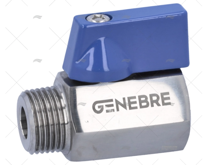 VÁLVULA DE ESFERA MINI M/F INOX 3/8"