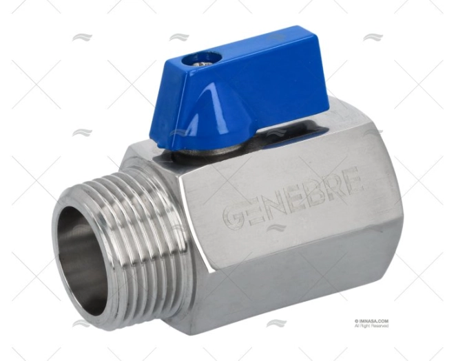 VALVOLA A SFERA MINI M/F INOX 3/4"