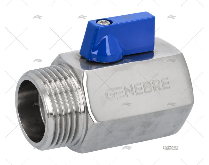 VALVULA ESFERA MINI M/H INOX 1"