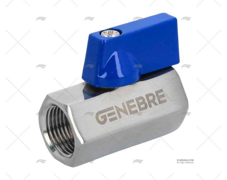 VÁLVULA ESFERA MINI F/F INOX 3/8"