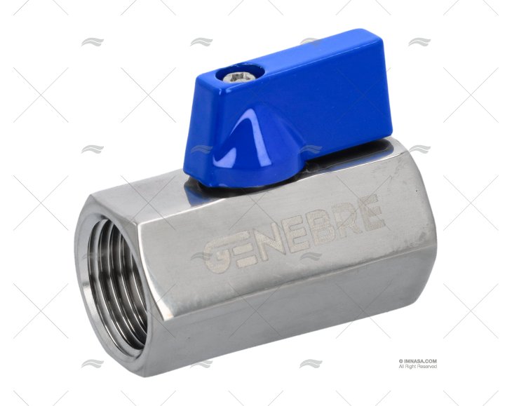 VALVOLA SFERA MINI F/F INOX 1/2"