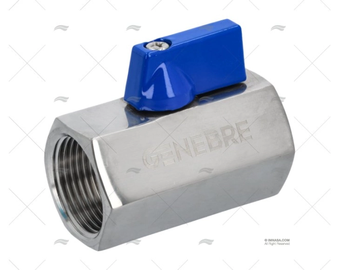 VÁLVULA ESFÉRICA MINI F/F INOX 3/4"
